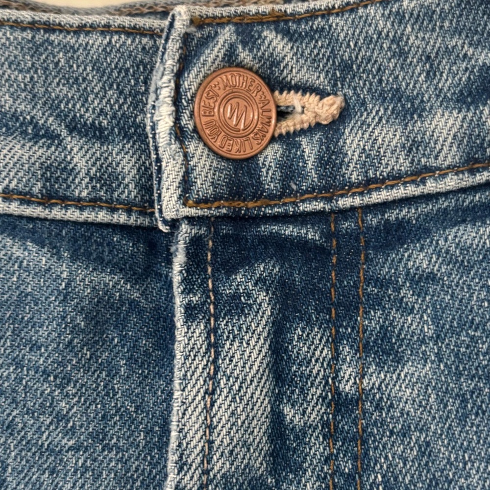 MOTHER DENIM High Waisted Rider Skimp Jeans in Bloom and Doom - Picture 6 of 12